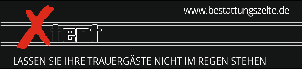 LASSEN SIE IHRE TRAUERGÄSTE NICHT IM REGEN STEHEN www.bestattungszelte.de